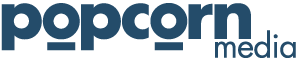 Logo de Popcorn Media